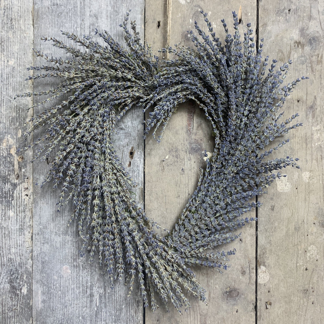 Scented Dried Lavender Wreath